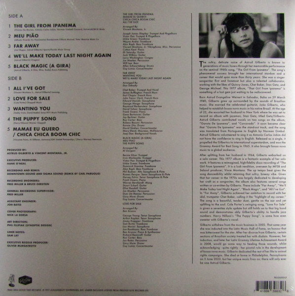 that girl from ipaema - Col Vinyl LP